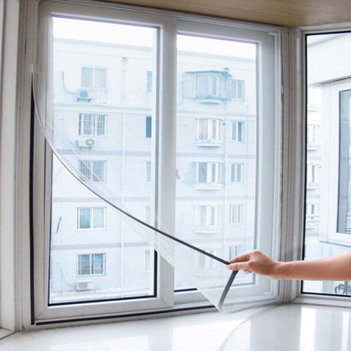 Anpassbares Mückenschutzgitter für Fenster