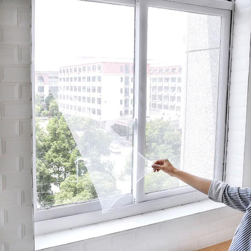 Anpassbares Mückenschutzgitter für Fenster